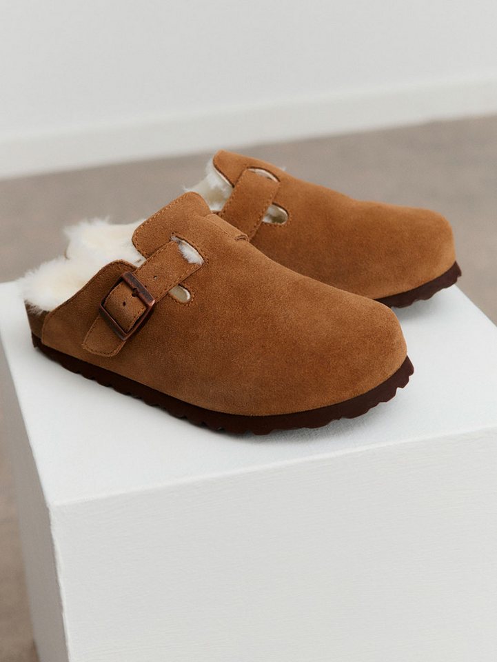 rosemunde Evelyn Leather Sandals Sandale Langlebig, anpassungsfähiges Memory Foam, weich, bequem von rosemunde