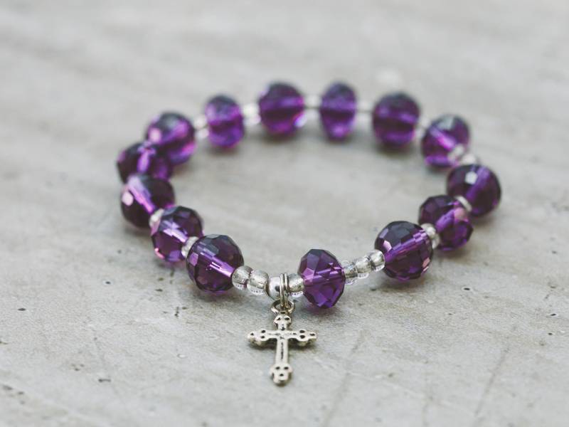 Ori Kristall Multi-Farben, Handgefertigt Rosenkranz, Christian & Kein Kreuz Armbänder Ori Kristall Multi-Farben, Handgefertigt Rosenkranz, Christian & Kein Kreuz Armbänder von rosiesbracelets