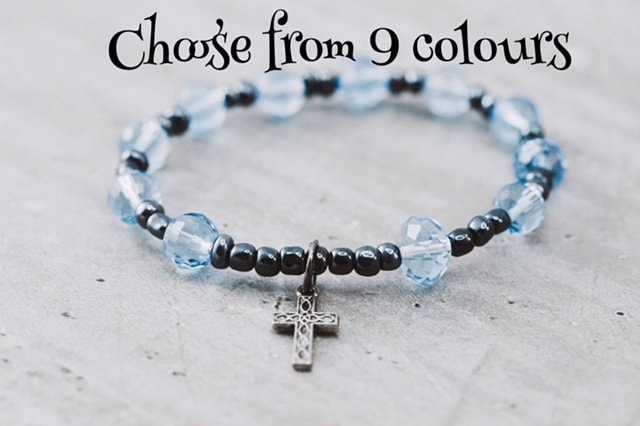 Rondelle Facettierte Kristallglas 8 Mm Bunte Optionen, Rosenkranz, Christian Und Keine Kreuz Armbänder Rondelle Facettierte Kristallglas 8 Mm Bunte Optionen, Rosenkranz, Christian Und Keine Kreuz Armbänder von rosiesbracelets