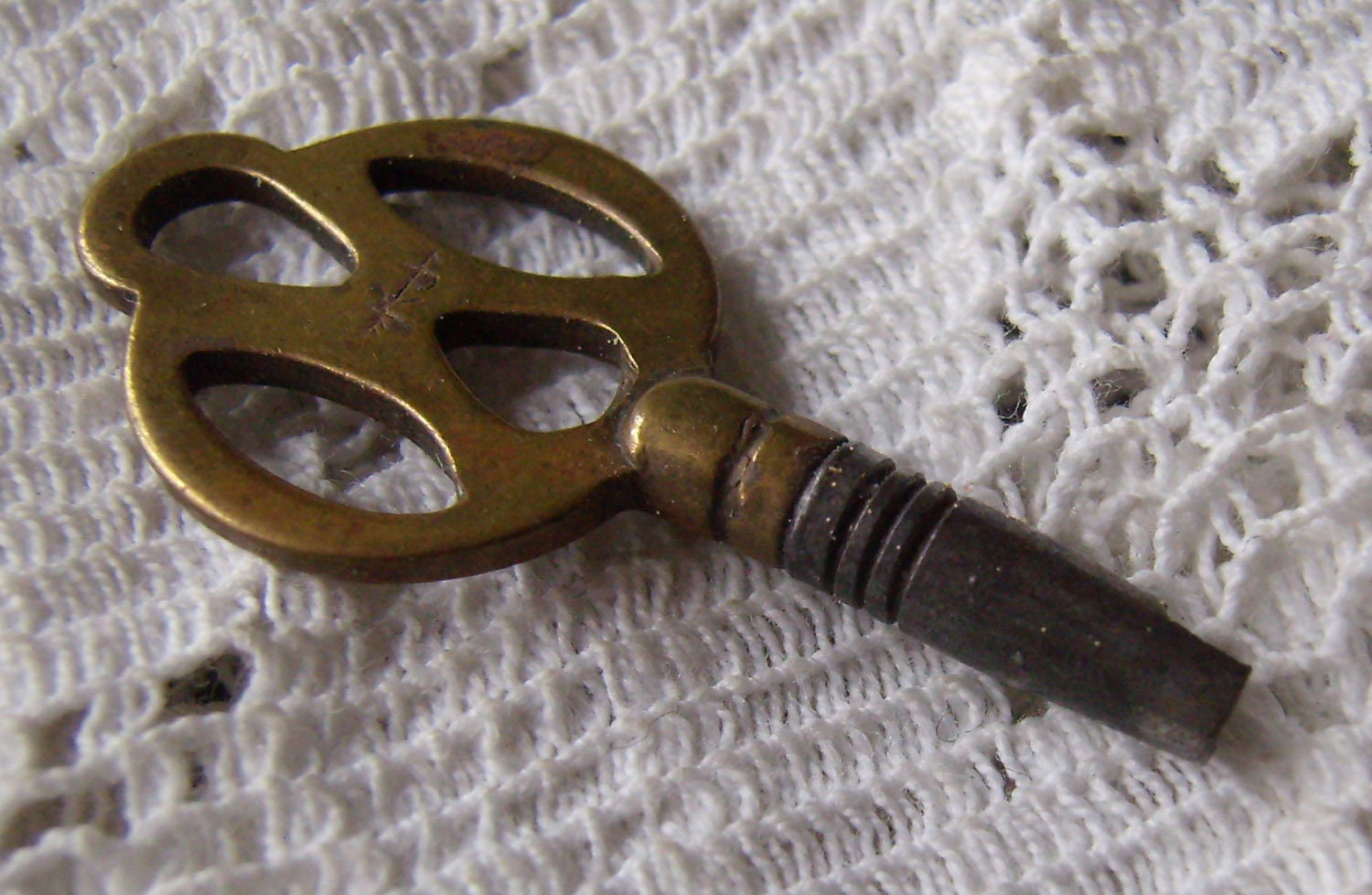 Verkauf...antike Original Kollmar & Jourdan Taschenuhr Fob Key...nummer 6...markiert K J Mit Pfeil Verkauf...antike Original Kollmar & Jourdan Taschenuhr Fob Key...nummer 6...markiert K J Mit Pfeil von rosiesvintageshop