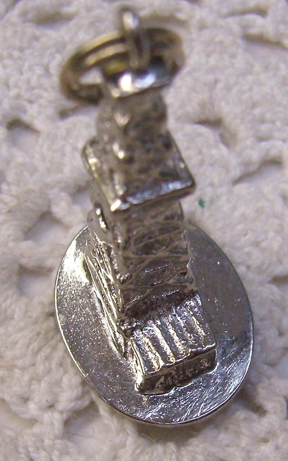 Vintage Sterling Silber Bohrinsel Anhänger Alberta Souvenir Vintage Sterling Silber Bohrinsel Anhänger Alberta Souvenir von rosiesvintageshop