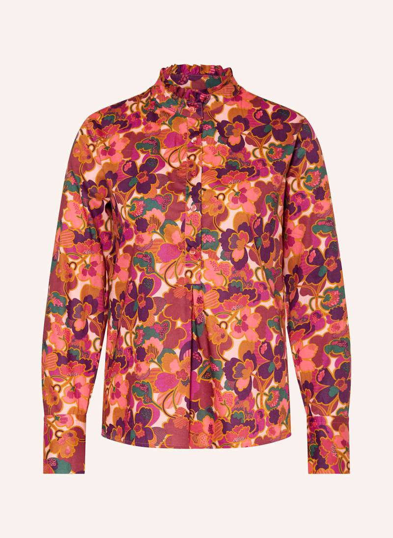 Rossana Diva Blusenshirt Mit Rüschen rosa von rossana diva