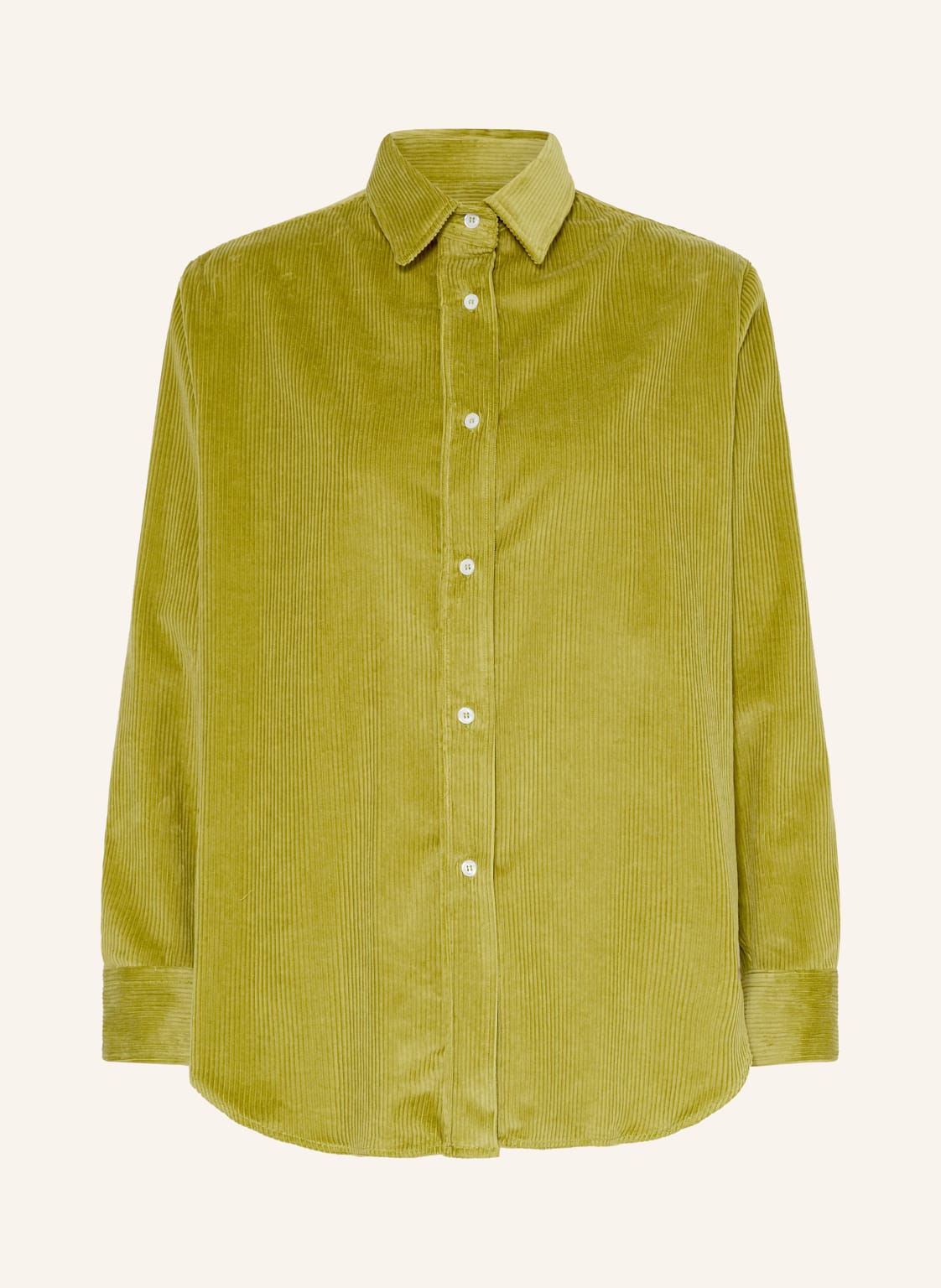 Rossana Diva Hemdbluse Aus Cord gruen von rossana diva