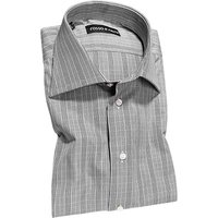 rosso e nero Herren Hemd grau Slim Fit rosso e nero Herren Hemd grau Slim Fit von rosso e nero