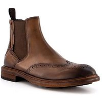 rosso e nero Herren Chelsea Boots braun Glattleder von rosso e nero