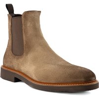 rosso e nero Herren Chelsea Boots braun Velours von rosso e nero