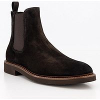 rosso e nero Herren Chelsea Boots braun Velours von rosso e nero