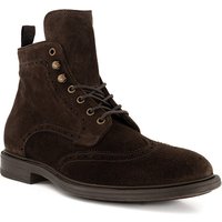 rosso e nero Herren Desert Boots braun Velours von rosso e nero