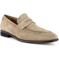 rosso e nero Herren Loafer beige Velours von rosso e nero