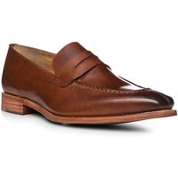 rosso e nero Herren Loafer braun Glattleder von rosso e nero