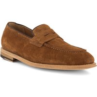 rosso e nero Herren Loafer braun Velours von rosso e nero