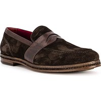 rosso e nero Herren Loafer braun Velours von rosso e nero
