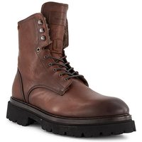 rosso e nero Herren Schnürboots braun Glattleder von rosso e nero