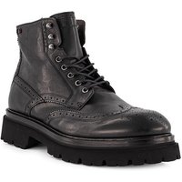 rosso e nero Herren Schnürboots schwarz Glattleder von rosso e nero