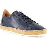 rosso e nero Herren Sneaker blau Glattleder von rosso e nero