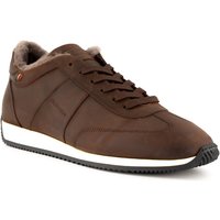 rosso e nero Herren Sneaker braun Veloursleder von rosso e nero