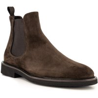 rosso e nero Herren Chelsea Boots braun Velours von rosso e nero