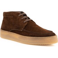 rosso e nero Herren Desert Boots braun Velours von rosso e nero