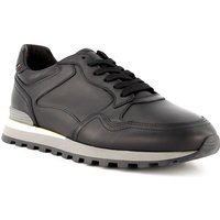 rosso e nero Herren Sneaker schwarz Glattleder von rosso e nero