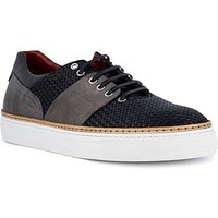 rosso e nero Herren Sneaker blau Glattleder von rosso e nero