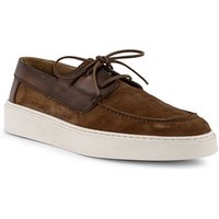 rosso e nero Herren Sneaker cognac Glattleder von rosso e nero