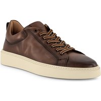 rosso e nero Herren Sneaker braun Glattleder von rosso e nero