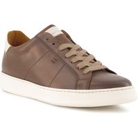 rosso e nero Herren Sneaker braun Glattleder von rosso e nero