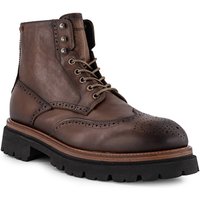 rosso e nero Herren Stiefeletten braun Glattleder von rosso e nero