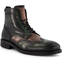 rosso e nero Herren Stiefeletten braun Leder von rosso e nero