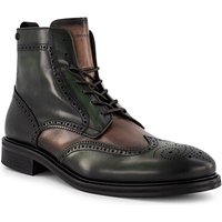 rosso e nero Herren Stiefeletten braun Leder von rosso e nero