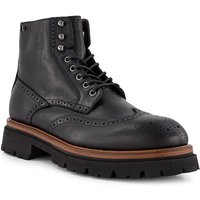 rosso e nero Herren Stiefeletten schwarz Glattleder von rosso e nero