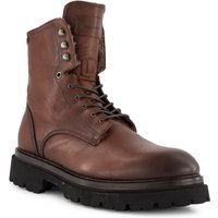 rosso e nero Herren Schnürboots braun Glattleder von rosso e nero