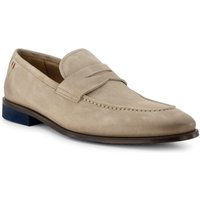 rosso e nero Herren Loafer beige Velours von rosso e nero