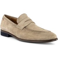 rosso e nero Herren Loafer beige Velours von rosso e nero