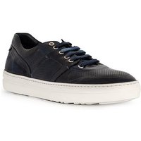 rosso e nero Herren Sneaker blau Glattleder von rosso e nero