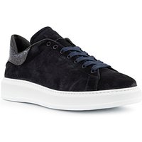 rosso e nero Herren Sneaker blau Velours von rosso e nero