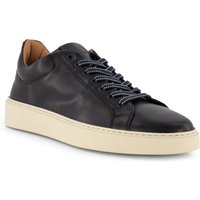 rosso e nero Herren Sneaker blau Glattleder von rosso e nero