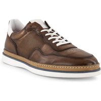 rosso e nero Herren Sneaker braun Leder von rosso e nero