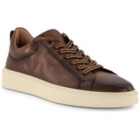 rosso e nero Herren Sneaker braun Glattleder von rosso e nero