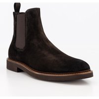 rosso e nero Herren Chelsea Boots braun Velours von rosso e nero