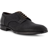 rosso e nero Herren Derby schwarz Leder von rosso e nero