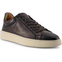 rosso e nero Herren Sneaker braun Glattleder von rosso e nero