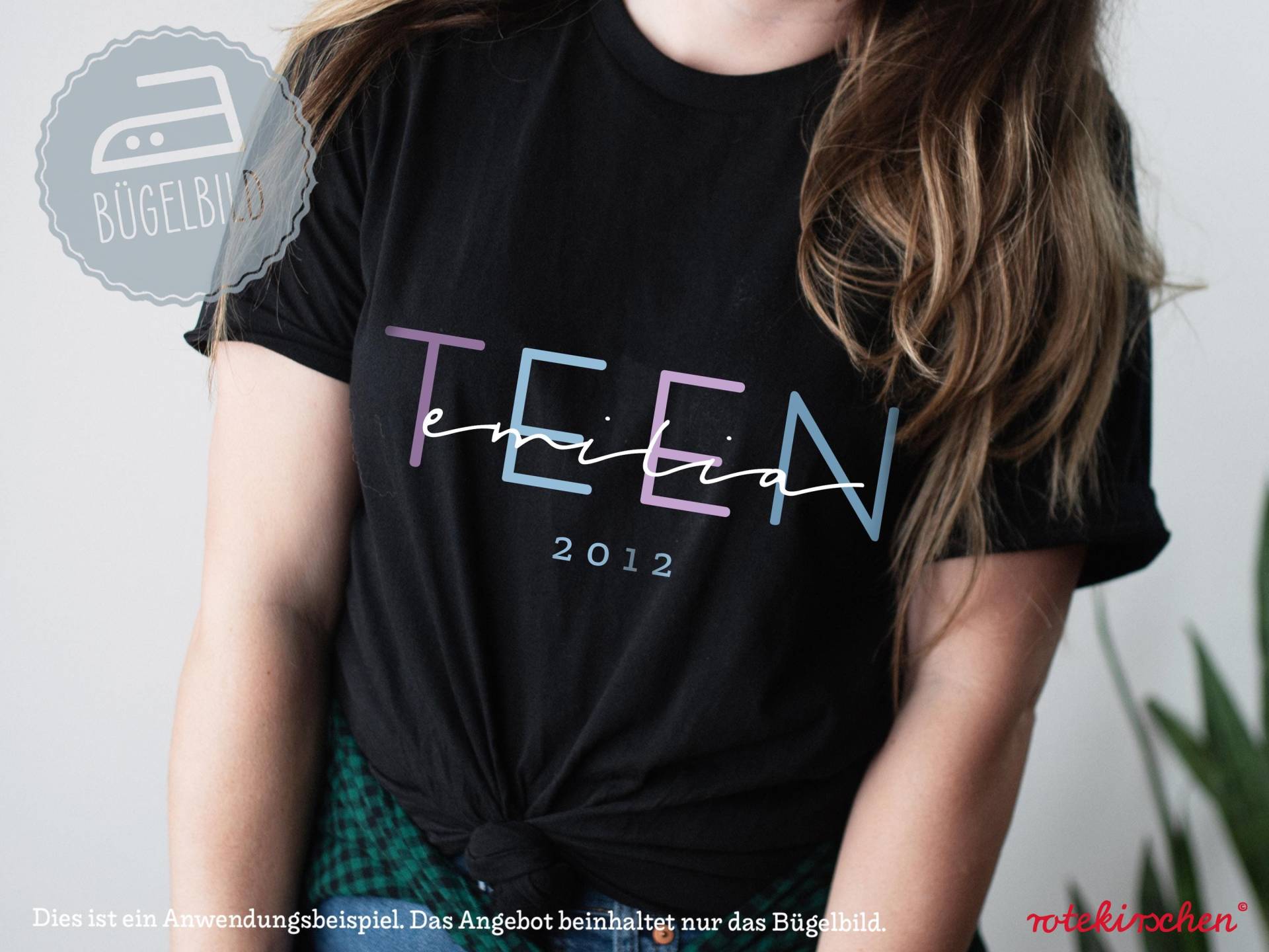 Bügelbild Teen - Personalisiert Mit Name & Geburtsjahr Diy Bügelmotiv Boho Stil Geschenkidee Für Teenager Geburtstagsshirt 13 Jahre Bügelbild Teen - Personalisiert Mit Name & Geburtsjahr Diy Bügelmotiv Boho Stil Geschenkidee Für Teenager Geburtstagsshirt 13 Jahre von rotekirschen