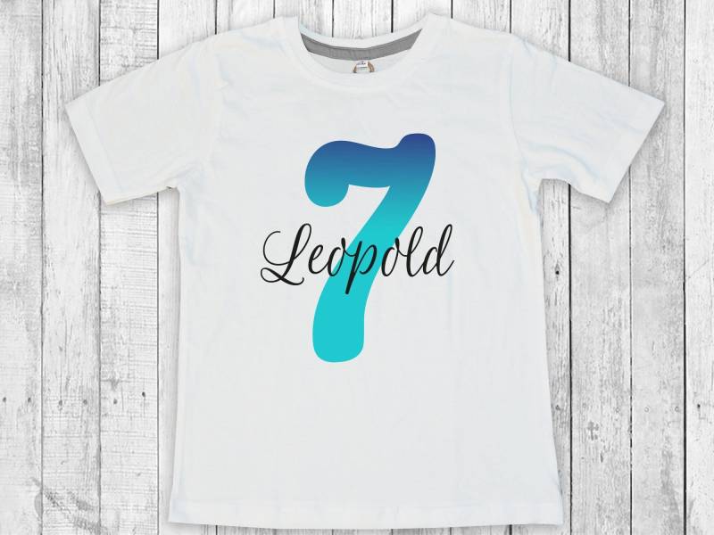Geburtstagsshirt Mit Geburtstagszahl Und Namen | Happy Birthday 1 2 3 4 5 6 7 8 9 10 11 12.16.18. Gebusrtag von rotekirschen