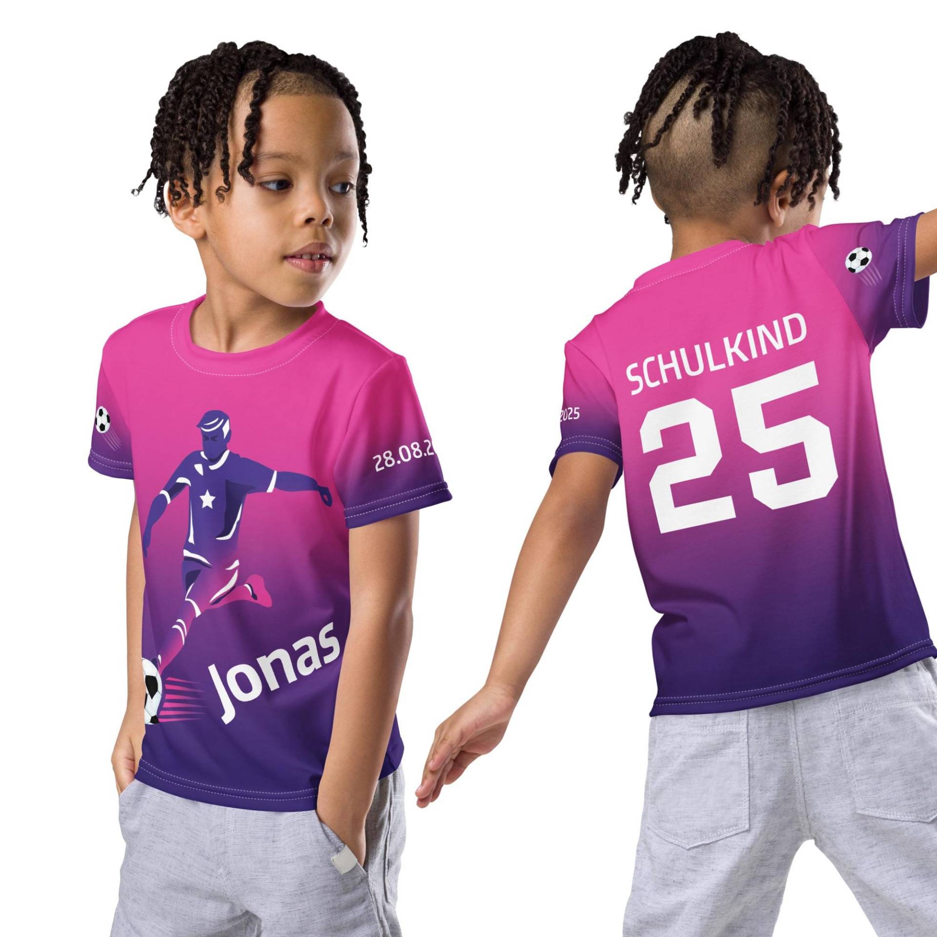 Schulkind 2025, Geschenk Zur Einschulung, Fußball, Fußballer, Erste Klasse Shirt, Fußballshirt Personalisiert, Für Schultüte, Erstklassig Schulkind 2025, Geschenk Zur Einschulung, Fußball, Fußballer, Erste Klasse Shirt, Fußballshirt Personalisiert, Für Schultüte, Erstklassig von rotekirschen