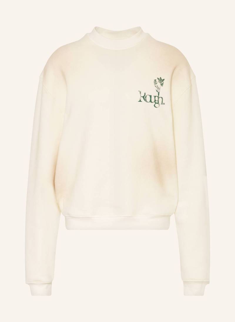 Rough. Sweatshirt weiss von rough.