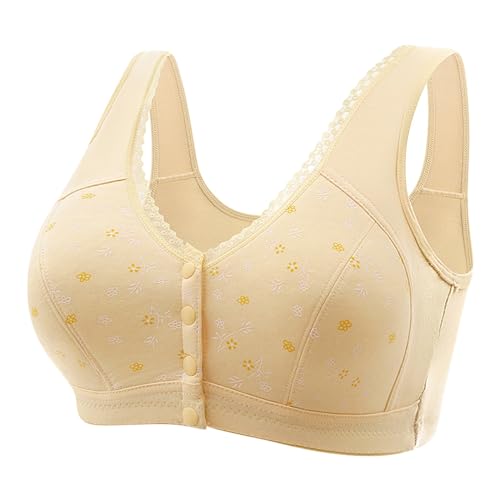 Damen Offene BHS Ohne Bügel Plus Größe Sexy BHS Mit Frontverschluss Stretch Weicher Komfortabler BH Weste BH Full Cup Everyday BH Atmungsaktiver Push Up Bralette Nahtlose BHS Unterwäsche von routinfly