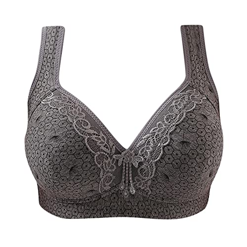 Damen Ohne Bügel Push Up BH Sport Bralette Vollschalen Druckt BHs für Damen Nahtlos Starker Halt BH Komfort Alltägliche Damen BH Gepolsterter Unterwäsche Große Größen Klassische Bustier Damen BH von routinfly