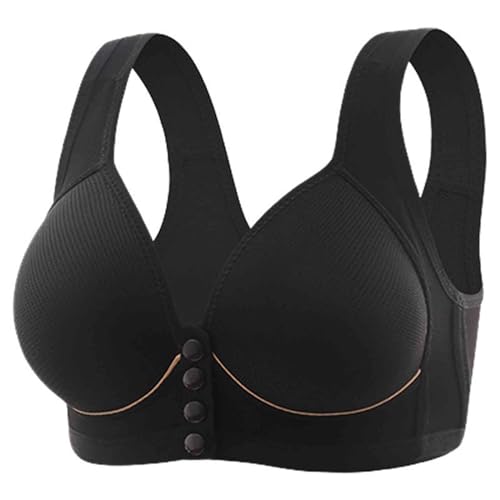 Damen Push Up BH Ohne Bügel Sexy Bustier Sport BH Bustier Nahtloser BH Damen Gepolstert Bralette Starker Halt Klassische BHS Bügelloser Weich BH Komfort Vollschalen BH Für Alltag Yoga Fitness von routinfly