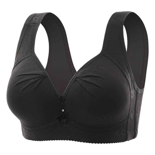 Damen Push Up BH Ohne Bügel Sexy Bustier Sport BH Bustier Nahtloser BH Damen Gepolstert Bralette Starker Halt Klassische BHS Bügelloser Weich BH Komfort Vollschalen BH Für Alltag Yoga Fitness von routinfly